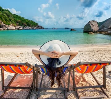 Commercial airplane taking off – ideal for holiday packages including flights and affordable travel deals